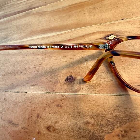 Brown Tortoise Shell Cat eyeglass Frame Frederic Beausoleil FRANCE 278-798 - Picture 8 of 8